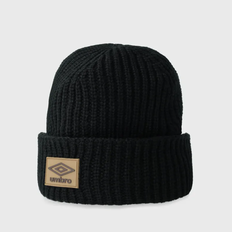 Umbro Unisex Waffle Knit Beanie Black _ 181541 _ Black made by Umbro