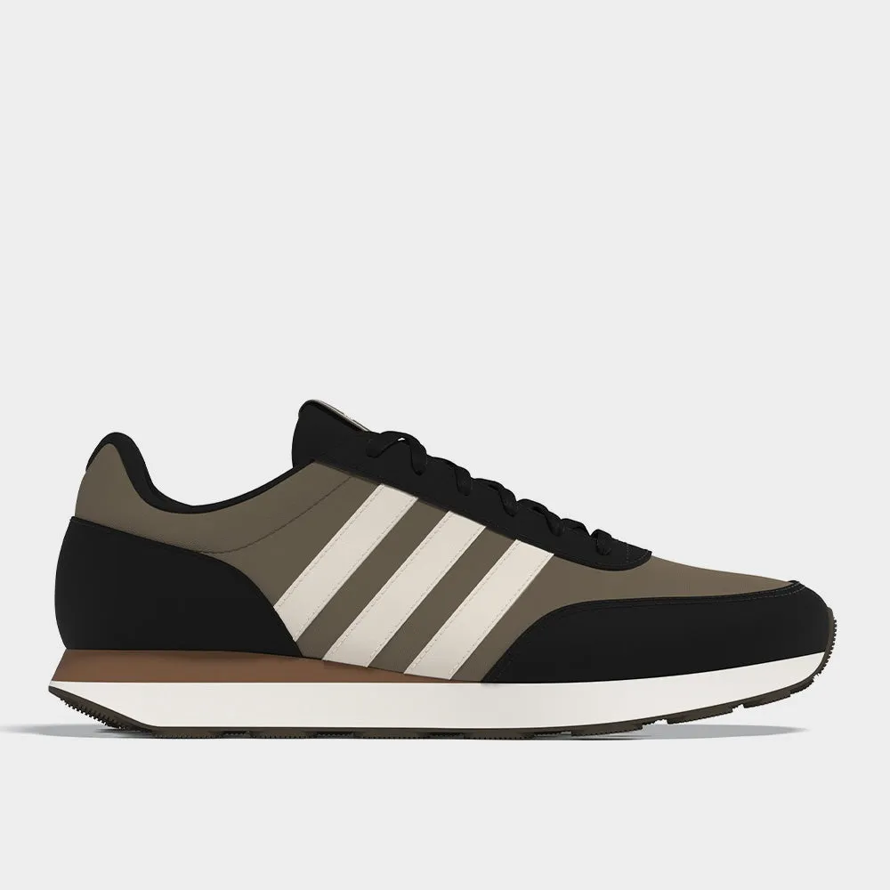 Adidas Mens Run 60s Sneaker Black/Brown _ 173831 _ Black sold by Tekkie Town