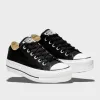 Chuck Taylor All Star Canvas Platform Lo _ 166707 _ Black sold by Tekkie Town