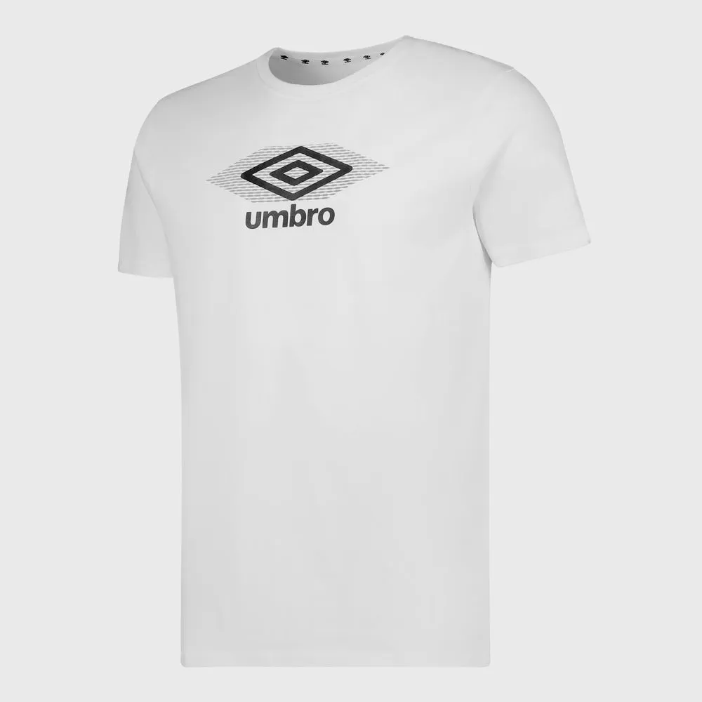 Umbro Mens Foden Graphic Tee White/Grey _ 180661 _ White sold by Tekkie Town
