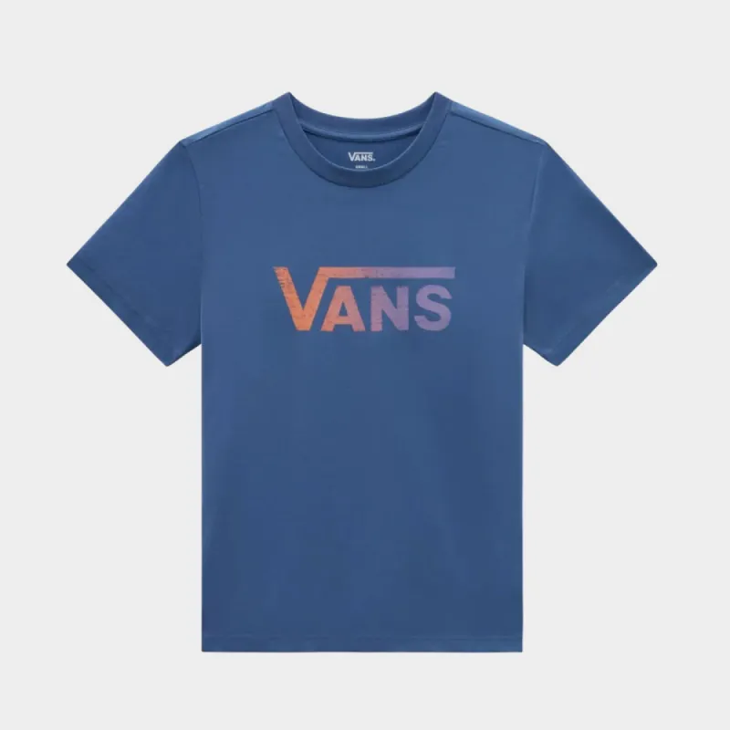 Vans Womens Drop V Tee Blue/Multi _ 181730 _ Blue sold by Tekkie Town