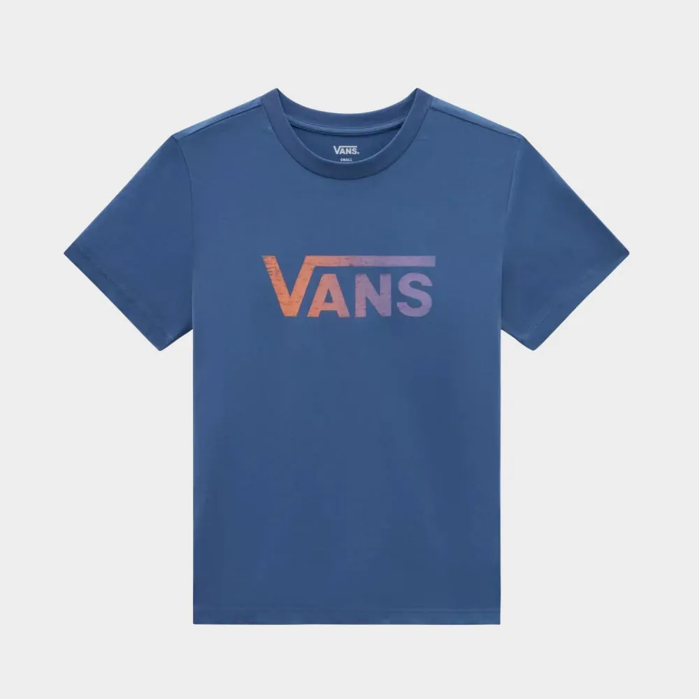 Vans Womens Drop V Tee Blue/Multi _ 181730 _ Blue sold by Tekkie Town