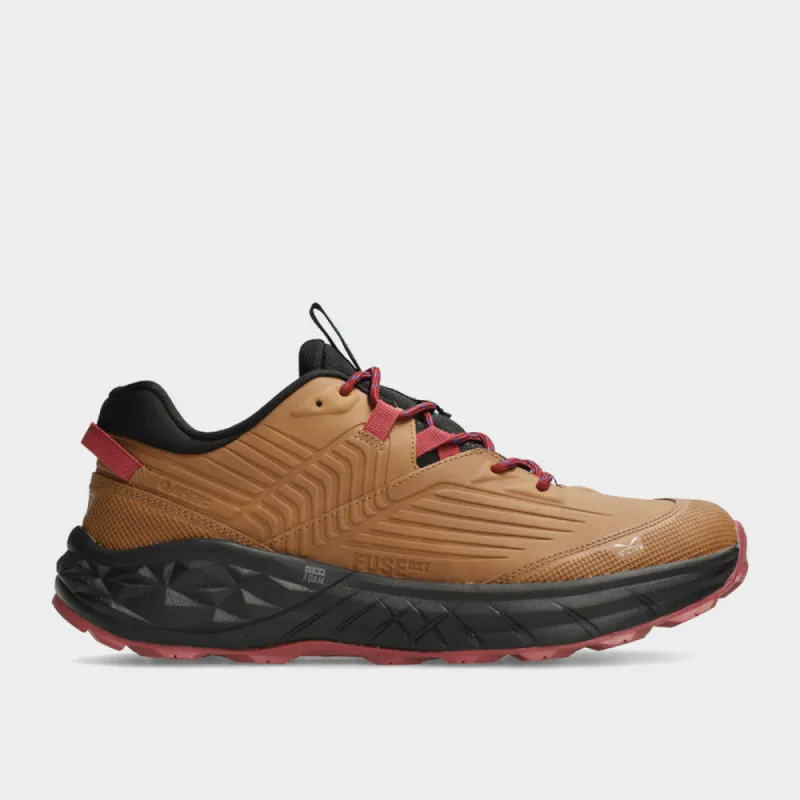 HI-Tec Mens Fuse Trek Low Wp Outdoor Sneaker Brown/black _ 181650 _ Brown sold by Tekkie Town
