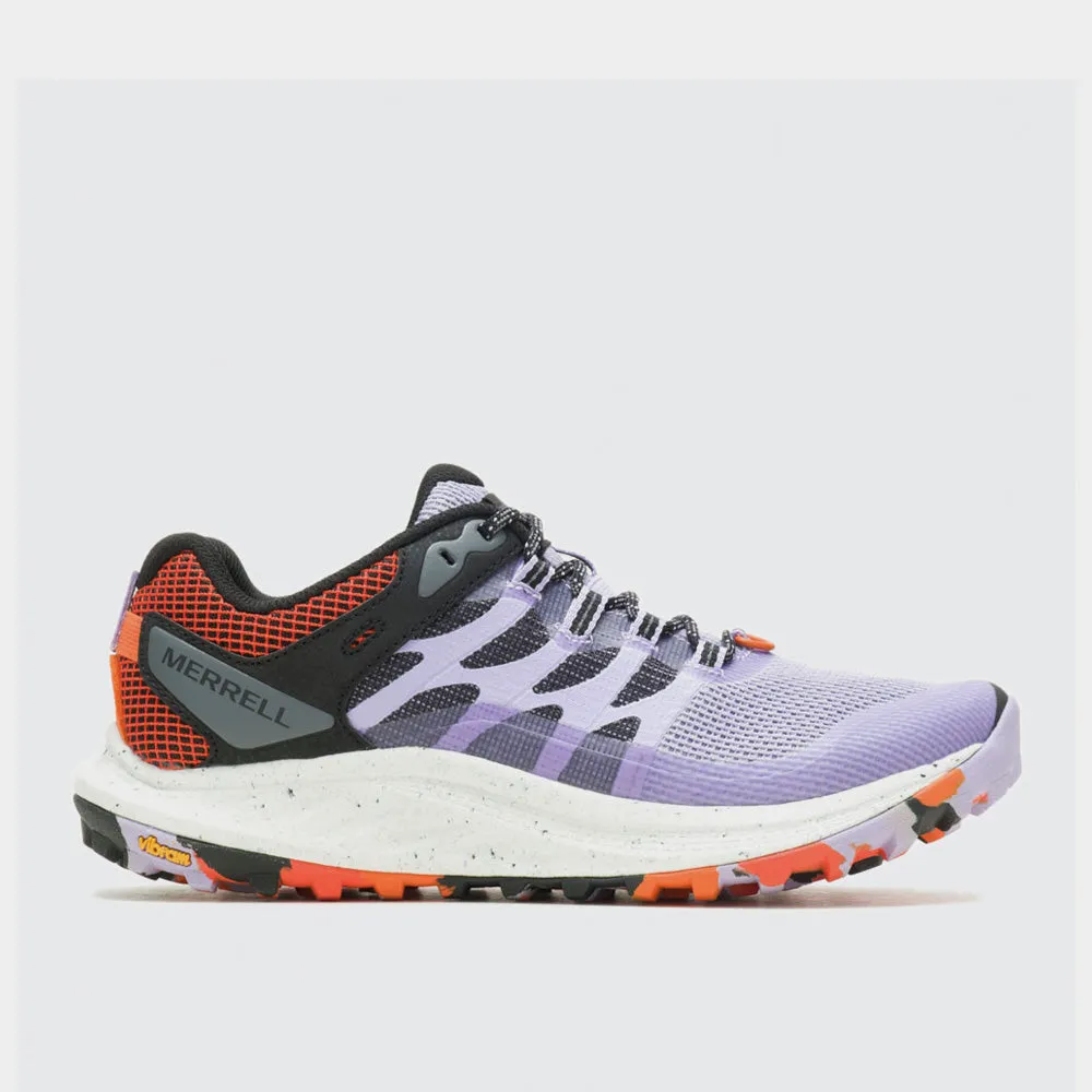 Merrell Womens Antora 3 Trail Running Shoe Purple/Multi _ 173934 _ Purple sold by Tekkie Town