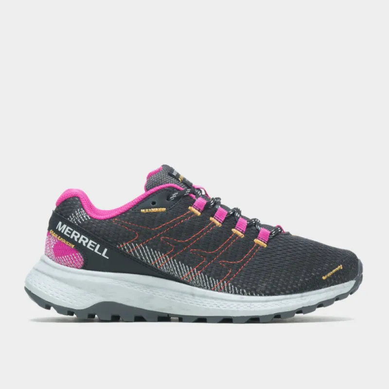 Merrell Womens Fly Strike Trail Running Black/pink _ 173940 _ Black sold by Tekkie Town