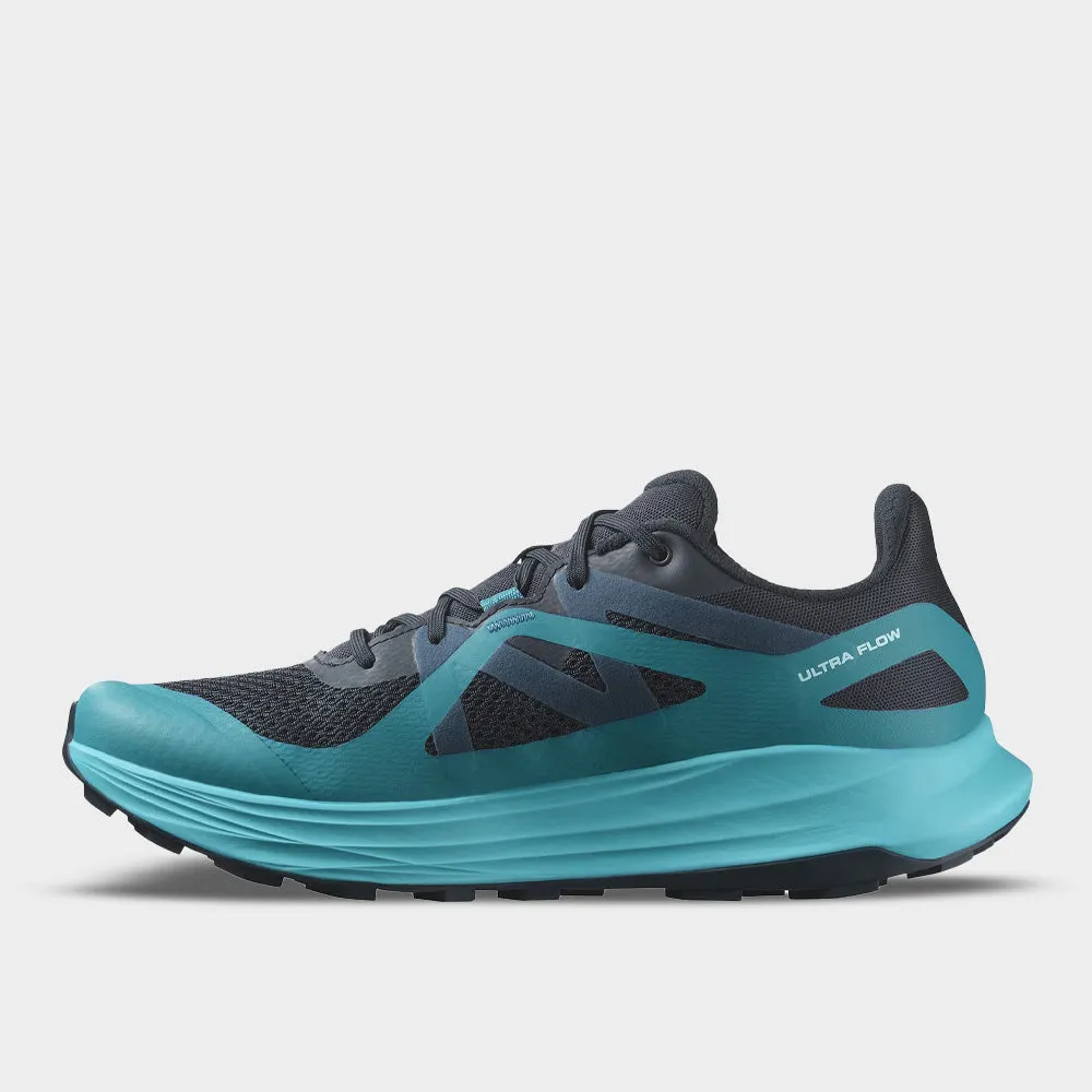 Salomon Mens Ultra Flow Trail Running Blue/grey _ 181709 _ Blue sold by Tekkie Town product image thumbnail 2