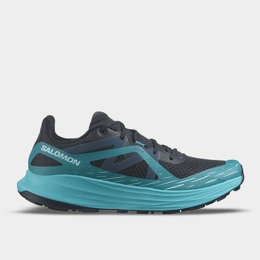 Salomon Mens Ultra Flow Trail Running Blue/grey _ 181709 _ Blue sold by Tekkie Town