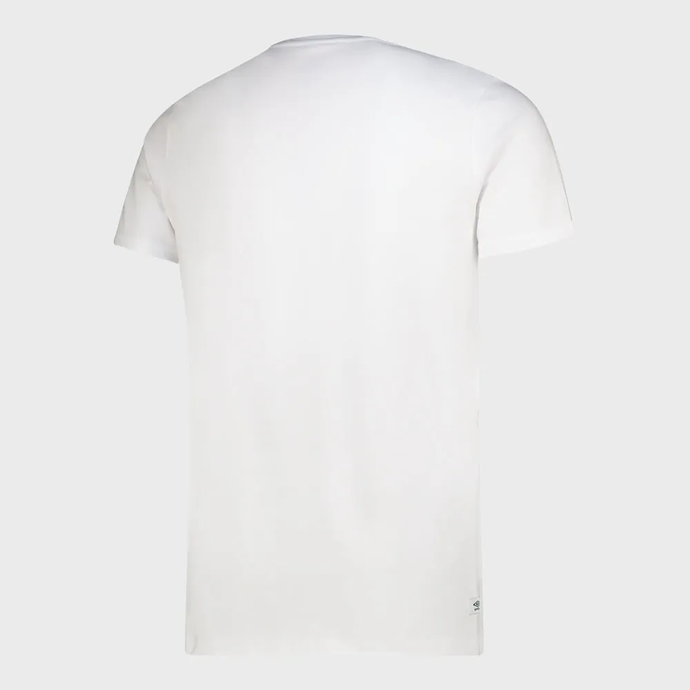 Umbro Mens Kane Graphic Tee White/Yellow _ 180358 _ White sold by Tekkie Town product image thumbnail 3