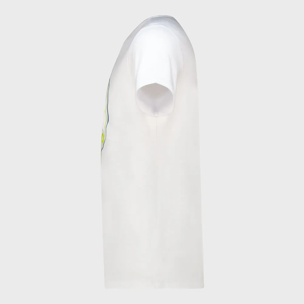 Umbro Mens Kane Graphic Tee White/Yellow _ 180358 _ White sold by Tekkie Town product image thumbnail 2