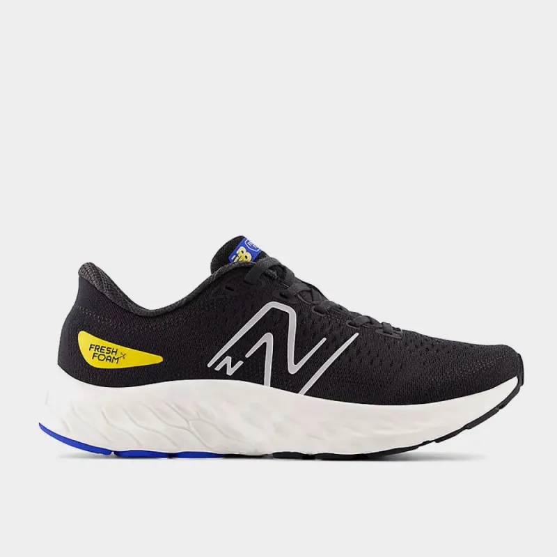 New Balance Mens Fresh Foam Evoz St Performance Running Black/white _ 180823 _ Black sold by Tekkie Town