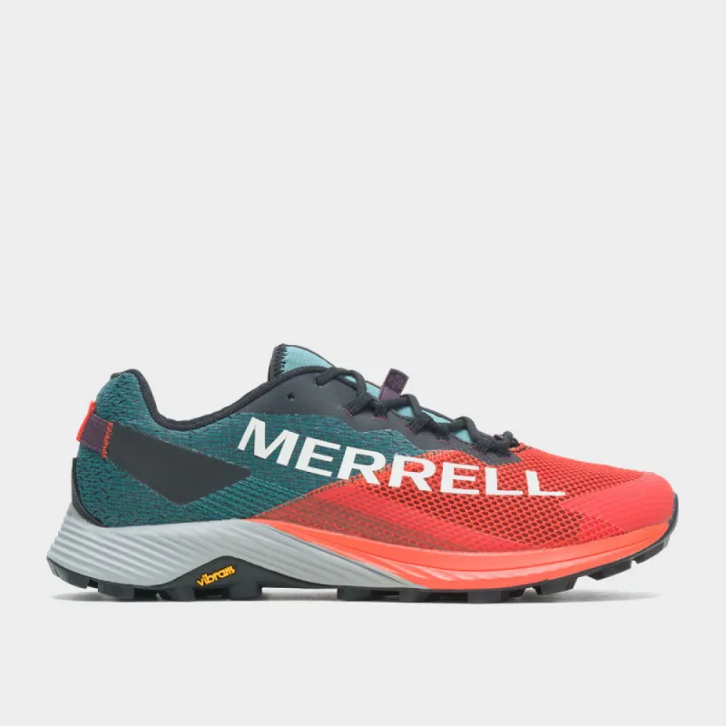 Merrell Mens Mtl Long Sky 2 Trail Running Shoe Orange/Multi _ 173931 _ Orange sold by Tekkie Town