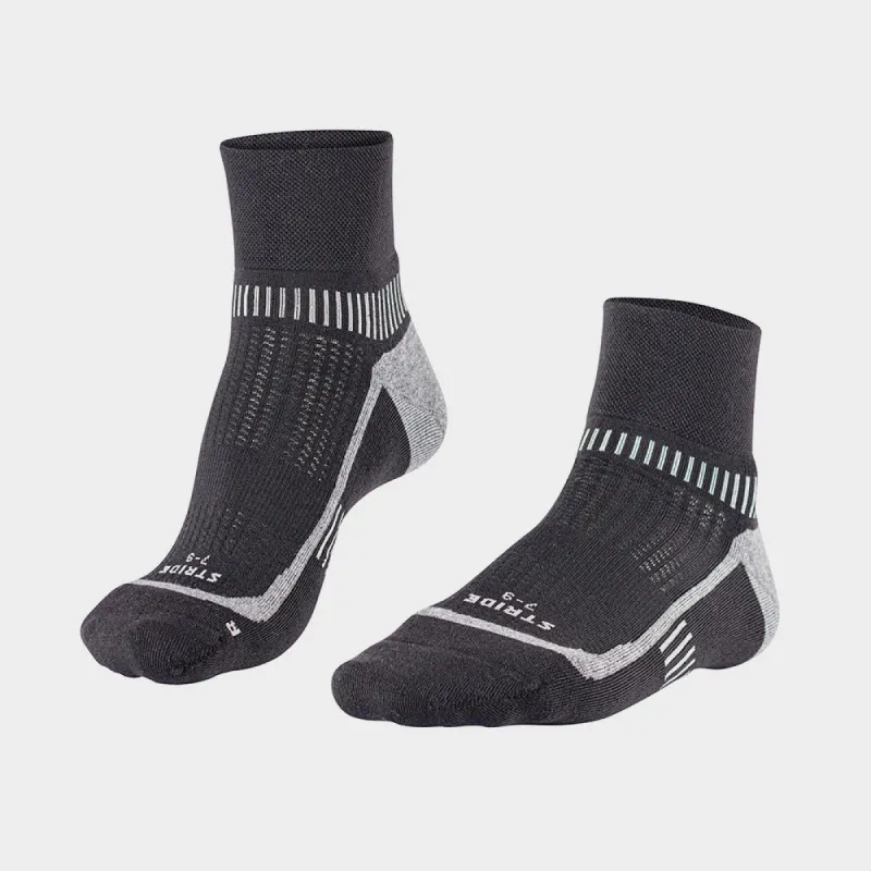 Falke Unisex Stride Anklet Sock Black sold by Tekkie Town