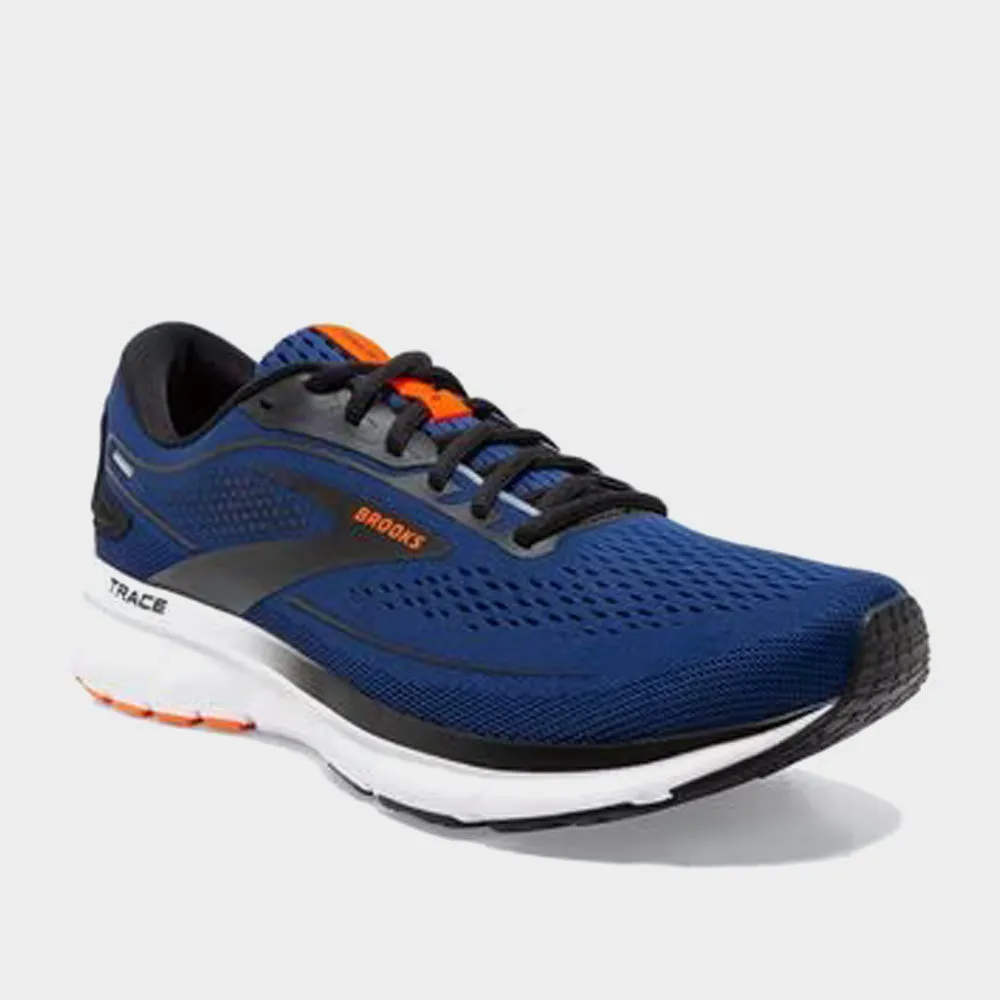 Brooks Mens Trace 2 Performance Running Navy/white _ 180758 _ Blue sold by Tekkie Town product image thumbnail 4