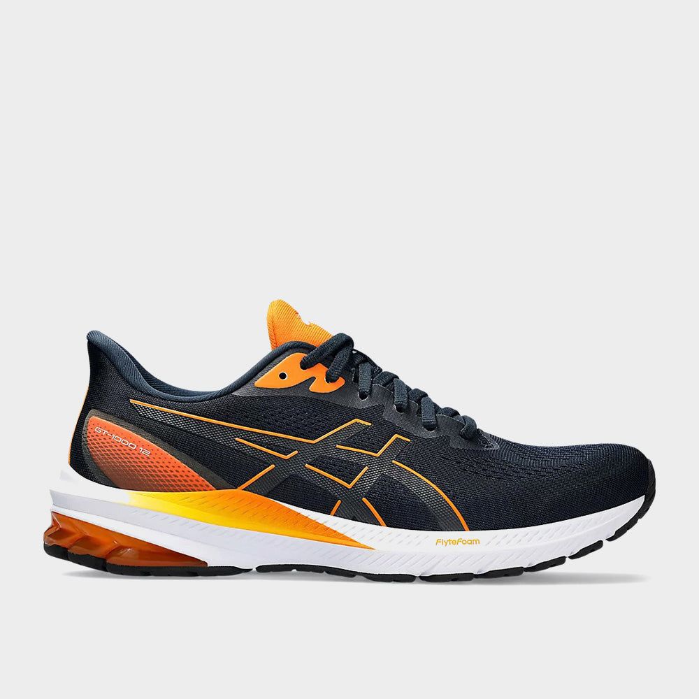 Asics Mens GT-1000 12 Performance Running Blue/orange _ 173912 _ Blue sold by Tekkie Town