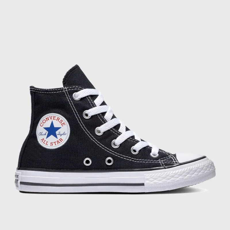Converse Mens All Star High Top Sneakers Black sold by Tekkie Town