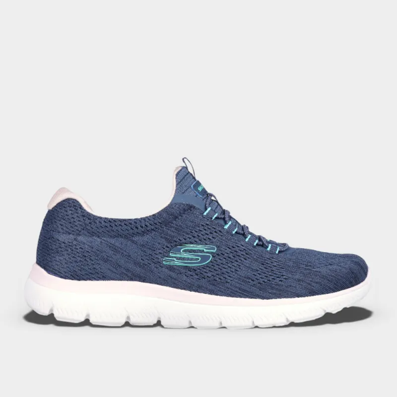 Skechers Womens Summits Sneakers Navy/White  _ 173897 _ Navy sold by Tekkie Town