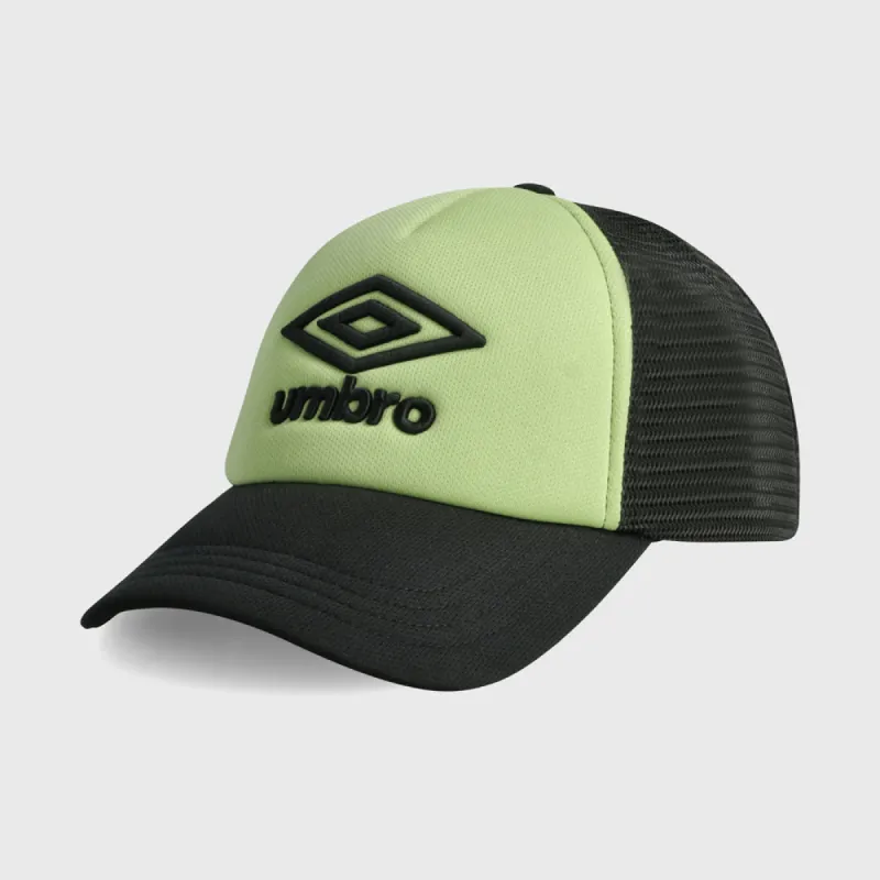 Umbro Unisex Trucker Peak Cap Green/Black _ 180449 _ Green made by Umbro