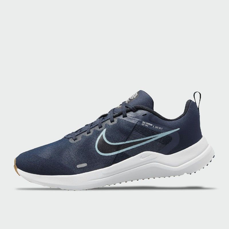 Nike Mens Downshifter 12 Running Blue/white _ 171237 _ Blue sold by Tekkie Town product image thumbnail 2