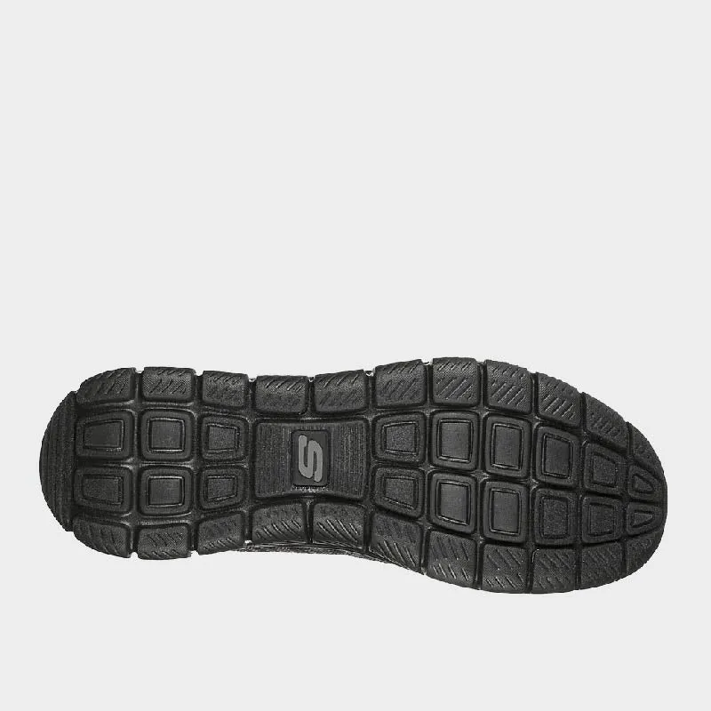 Skechers Mens Track Sneakers Black _ 172142 _ Black sold by Tekkie Town product image thumbnail 3