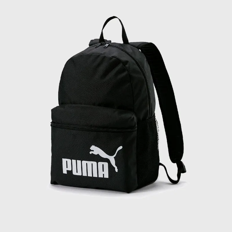Puma Unisex Phase Backpack Black sold by Tekkie Town
