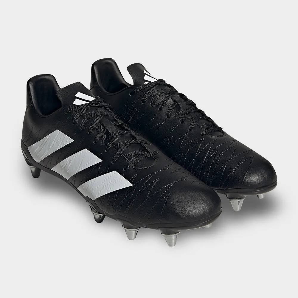 Adidas Mens Kakari Sg Rugby Boot Black/White _ 173664 _ Black sold by Tekkie Town product image thumbnail 4