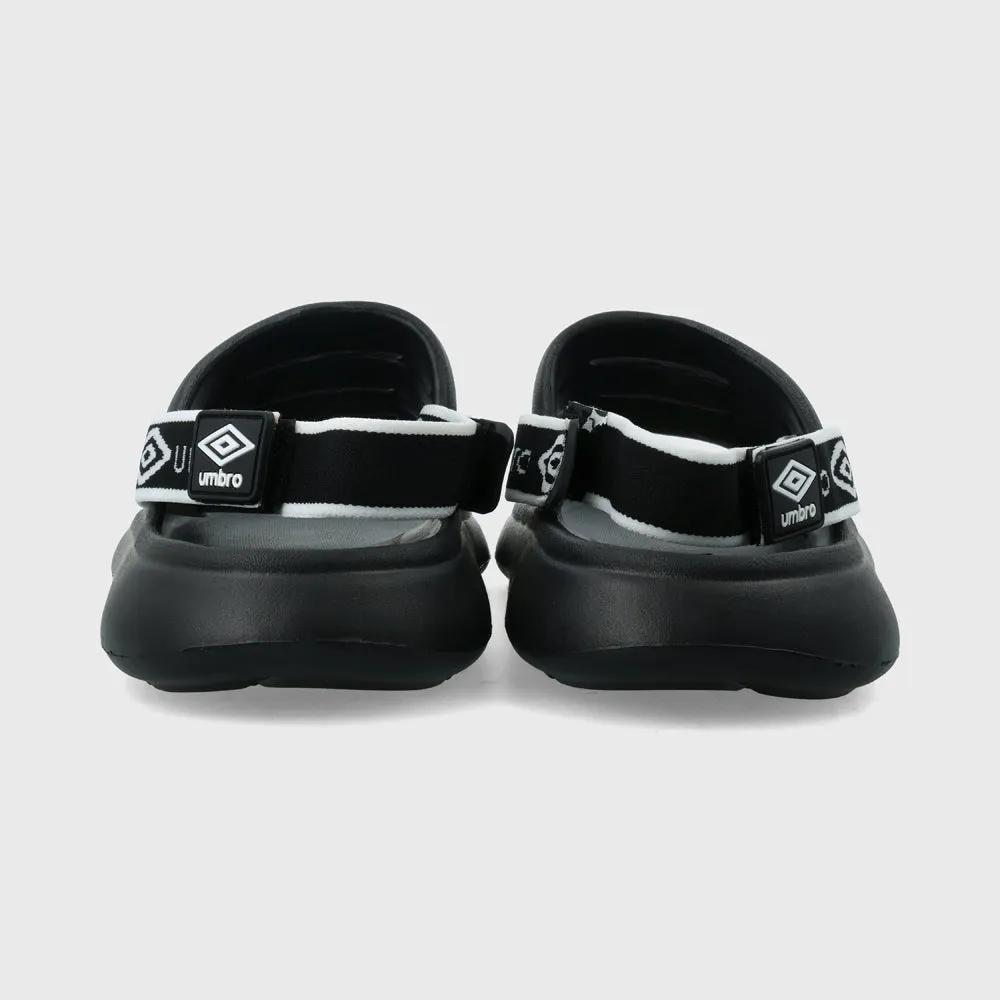 Umbro Womens Slide Backstrap Sandal Black/White _ 174099 _ Black sold by Tekkie Town product image thumbnail 5