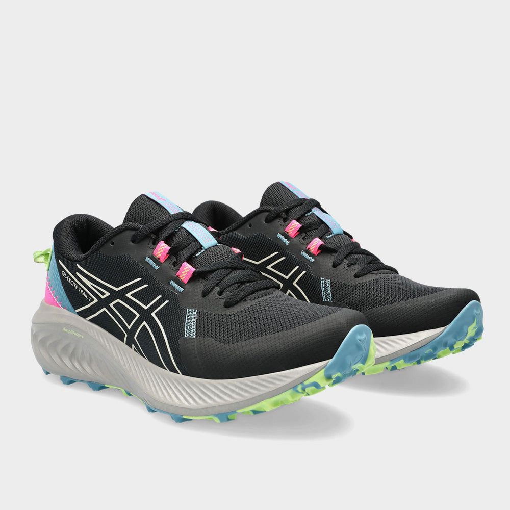 Asics Women's GeL-Excite Trail 2 Running Black Pink _ 173919 _ Black sold by Tekkie Town product image thumbnail 4