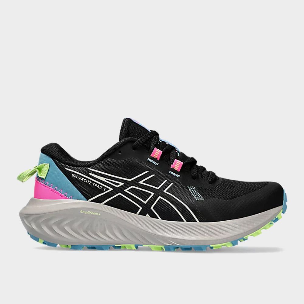 Asics Women's GeL-Excite Trail 2 Running Black Pink _ 173919 _ Black sold by Tekkie Town