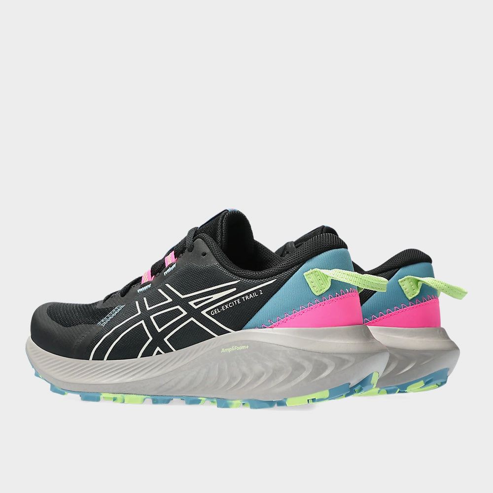 Asics Women's GeL-Excite Trail 2 Running Black Pink _ 173919 _ Black sold by Tekkie Town product image thumbnail 3