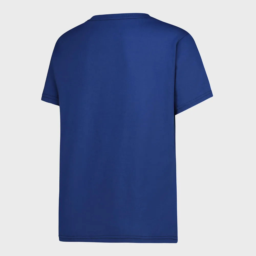 Umbro Womens Harper Logo Tee Blue/Multi _ 180019 _ Blue sold by Tekkie Town product image thumbnail 3