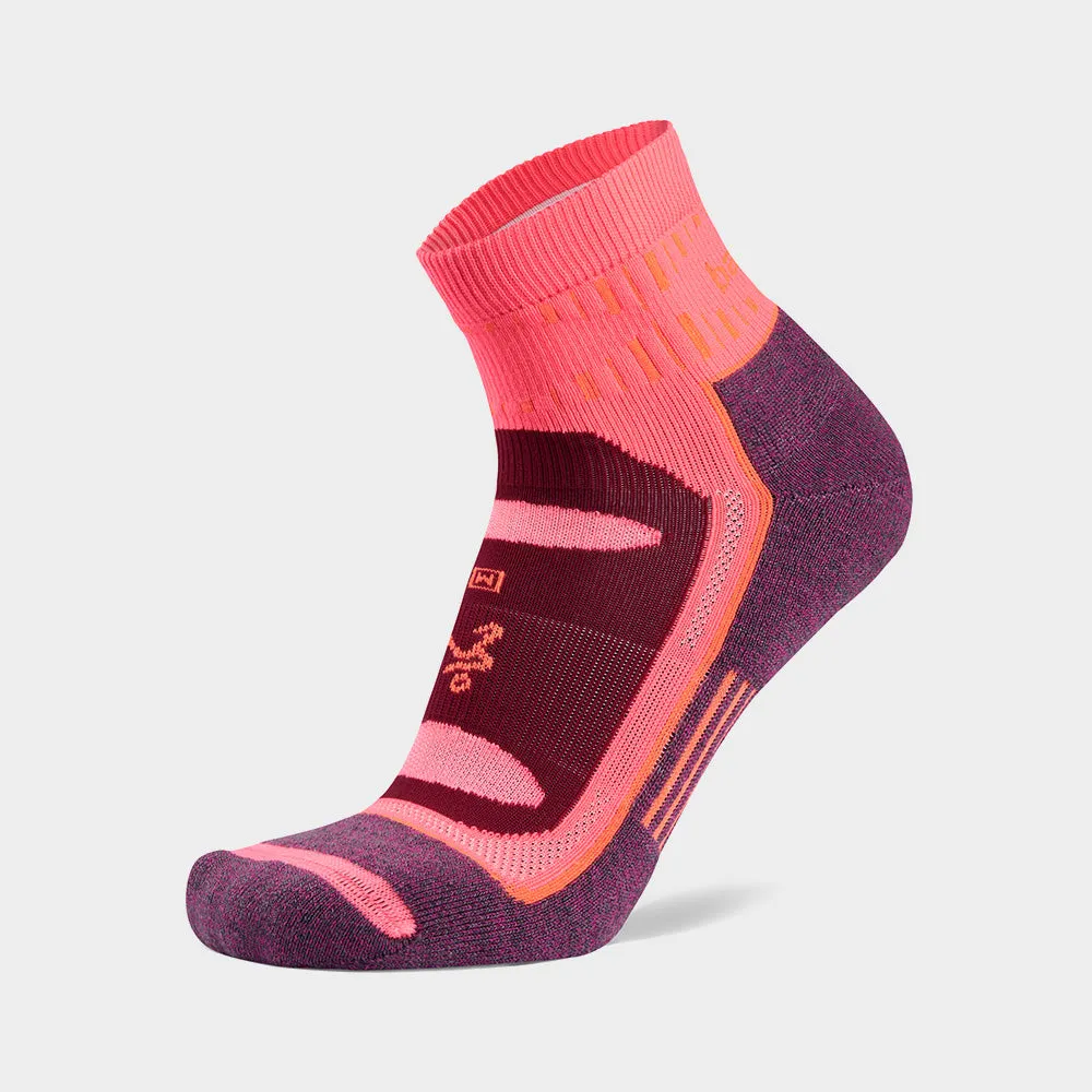 Balega Unisex Anklet Blister Resist Running Sock Pink/Multi _ 180813 _ Pink sold by Tekkie Town product image thumbnail 3