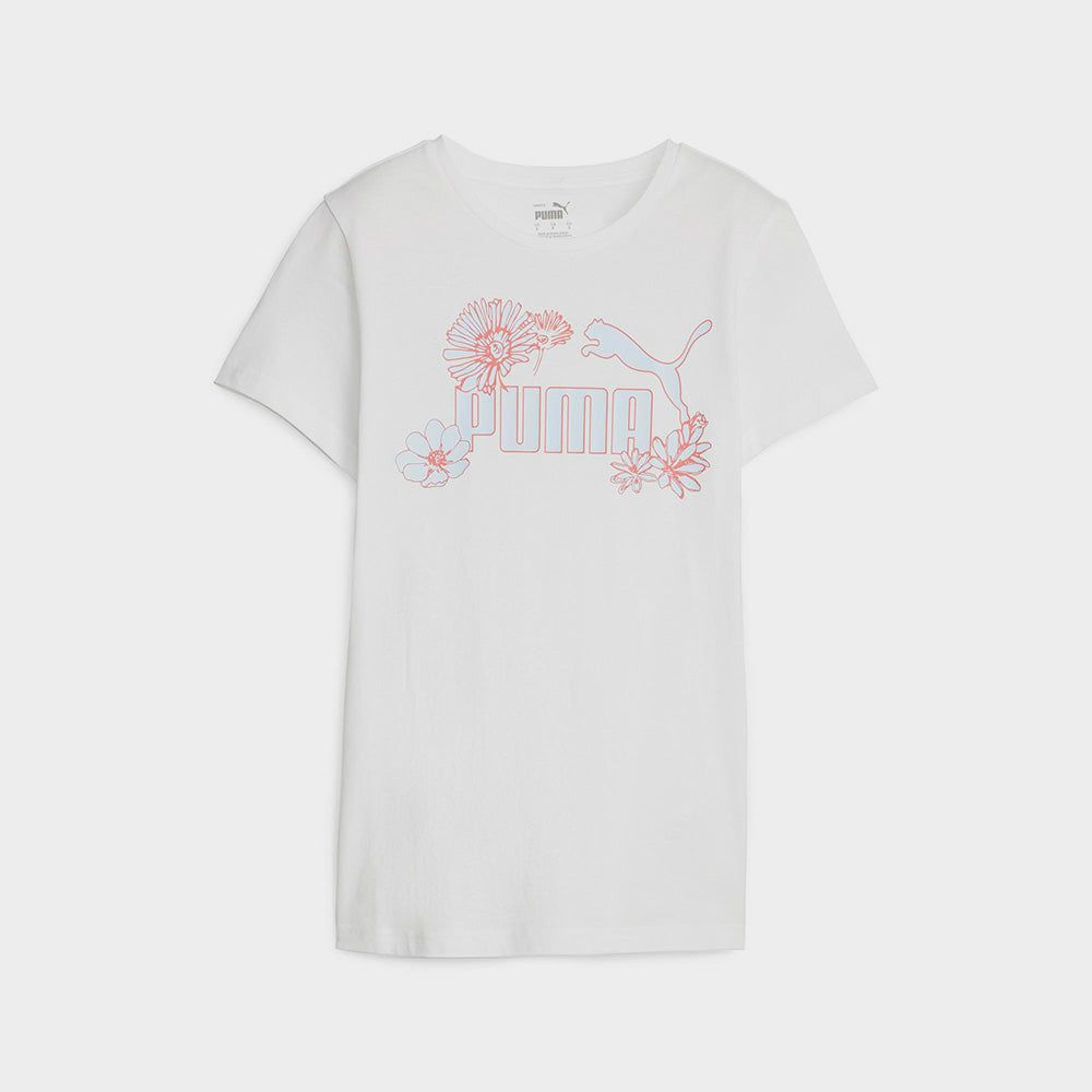 W Ess+ Graphic Tee _ 173775 _ White sold by Tekkie Town