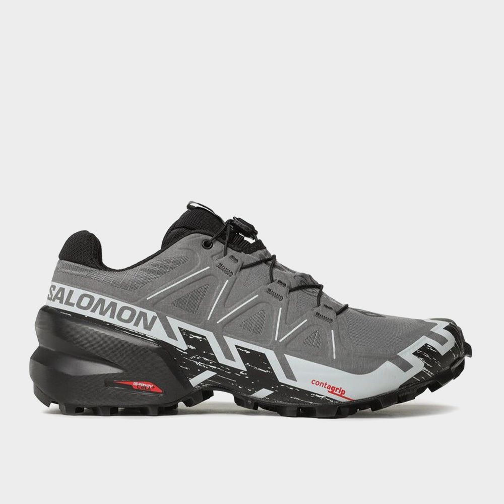 Salomon Mens Speedcross 6 Trail Running Black/grey _ 180269 _ Black sold by Tekkie Town