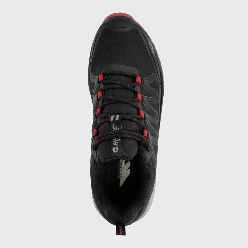 HI-Tec Mens Ravine Outdoor Sneaker Black/black _ 181653 _ Black sold by Tekkie Town product image thumbnail 4