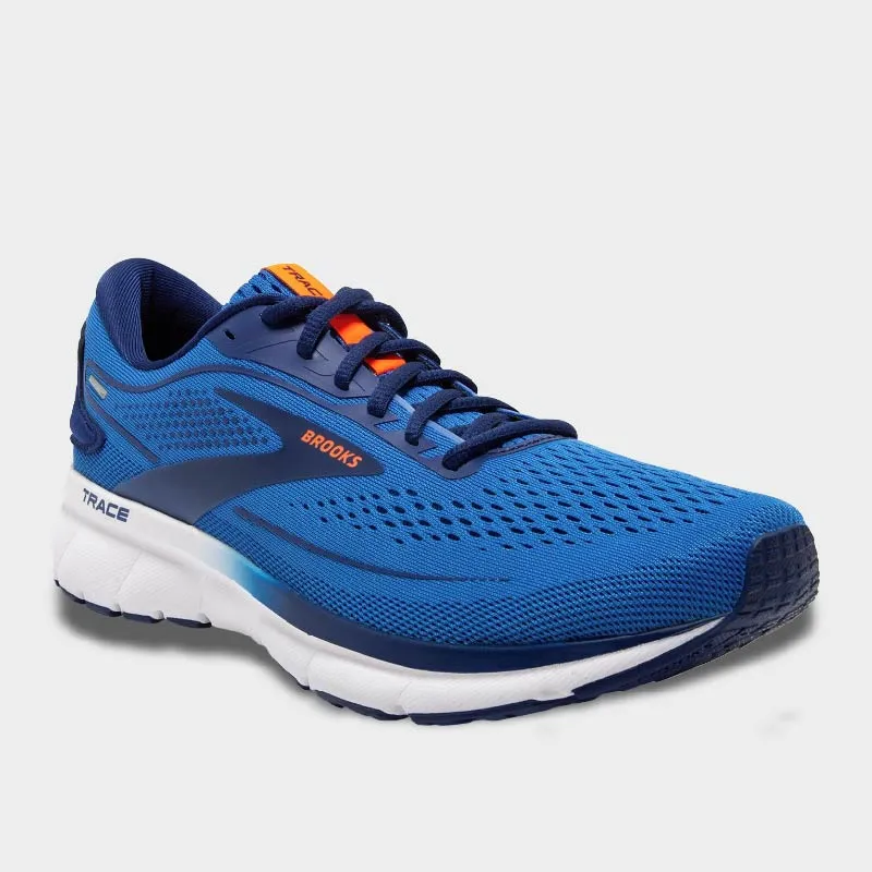 Brooks Mens Trace Running Sneaker Blue/Multi _ 171369 _ Blue sold by Tekkie Town product image thumbnail 5