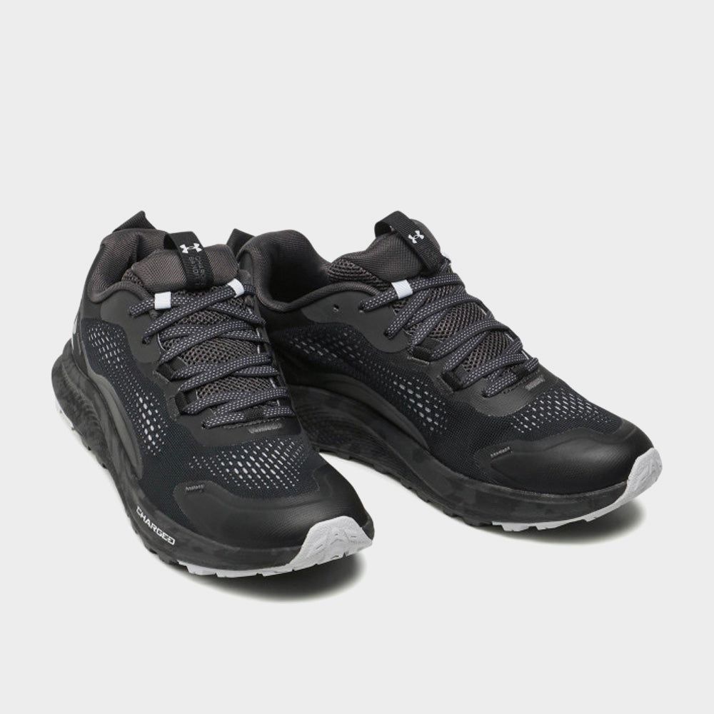 Under Armour Mens Charged Bandit Trail 2 Running Black/black _ 173686 _ Black sold by Tekkie Town product image thumbnail 4