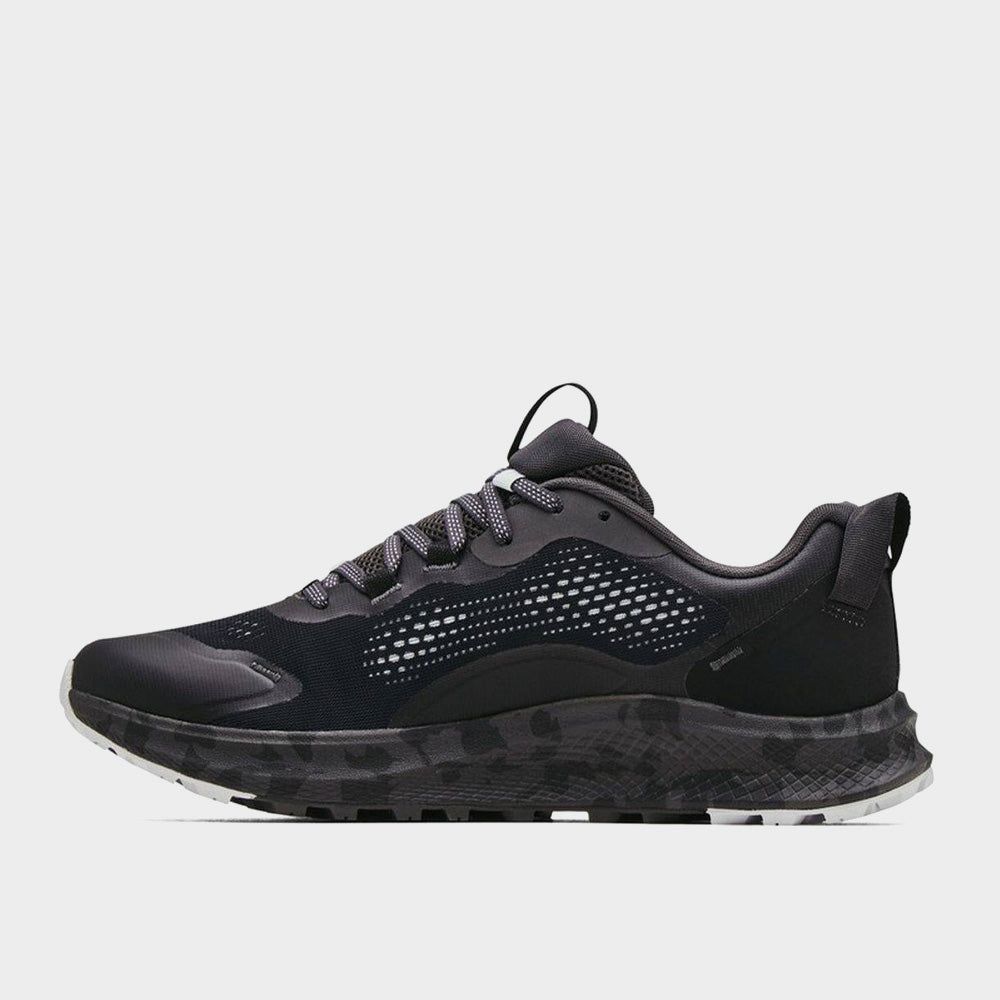 Under Armour Mens Charged Bandit Trail 2 Running Black/black _ 173686 _ Black sold by Tekkie Town product image thumbnail 2