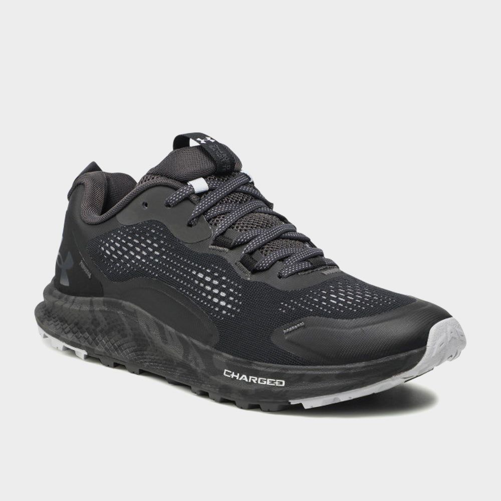 Under Armour Mens Charged Bandit Trail 2 Running Black/black _ 173686 _ Black sold by Tekkie Town product image thumbnail 3