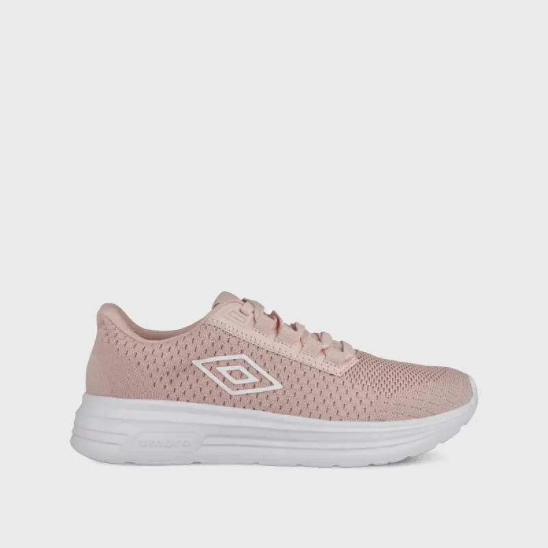 Umbro Girls Oakham 2.0 Sneaker Pink/White _ 172940 _ Pink sold by Tekkie Town