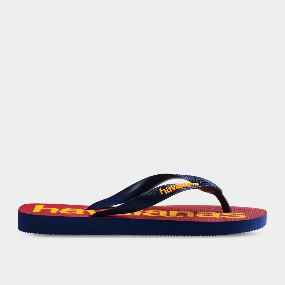 Havaianas Unisex Top Logomania 2 Thong Navy Blue _ 180619 _ Navy sold by Tekkie Town product image thumbnail 2
