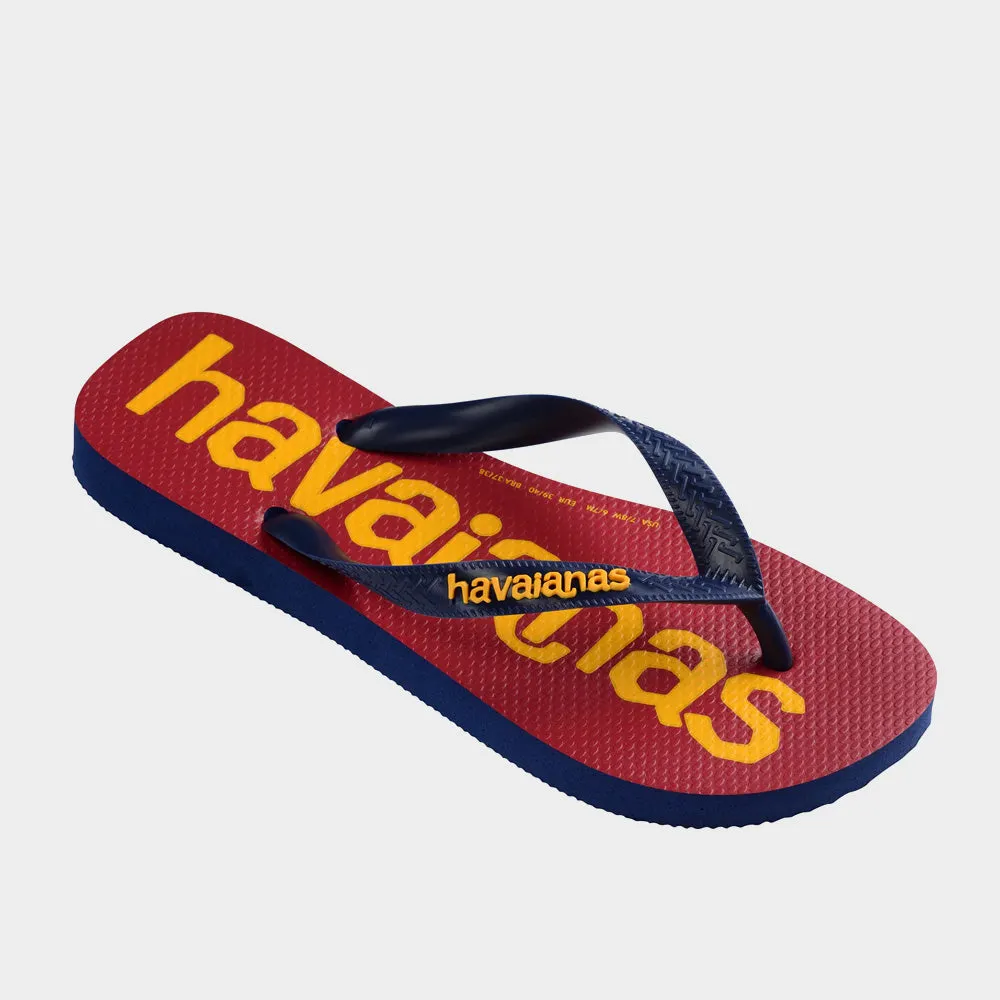 Havaianas Unisex Top Logomania 2 Thong Navy Blue _ 180619 _ Navy sold by Tekkie Town product image thumbnail 3