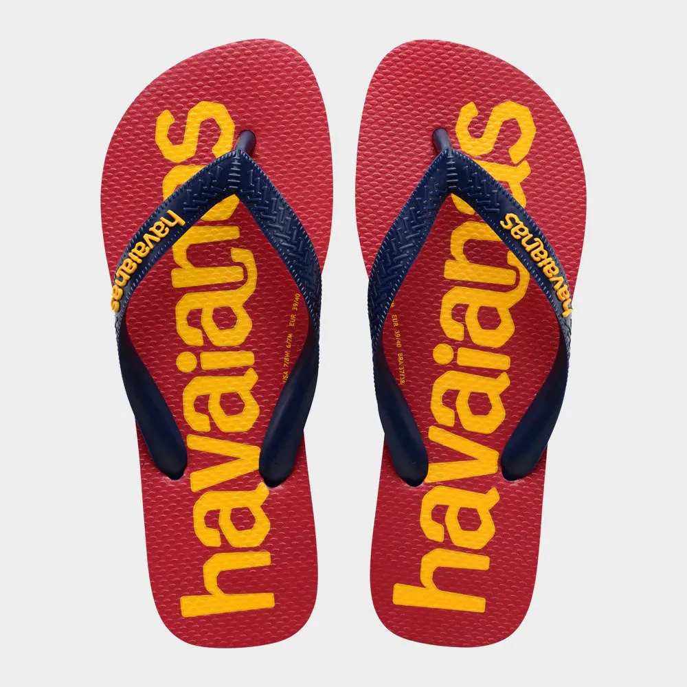 Havaianas Unisex Top Logomania 2 Thong Navy Blue _ 180619 _ Navy sold by Tekkie Town