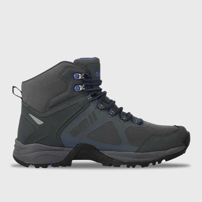 Hi-Tec Mens V Lite Psych Outdoor Boot Black/Blue _ 171679 _ Black sold by Tekkie Town