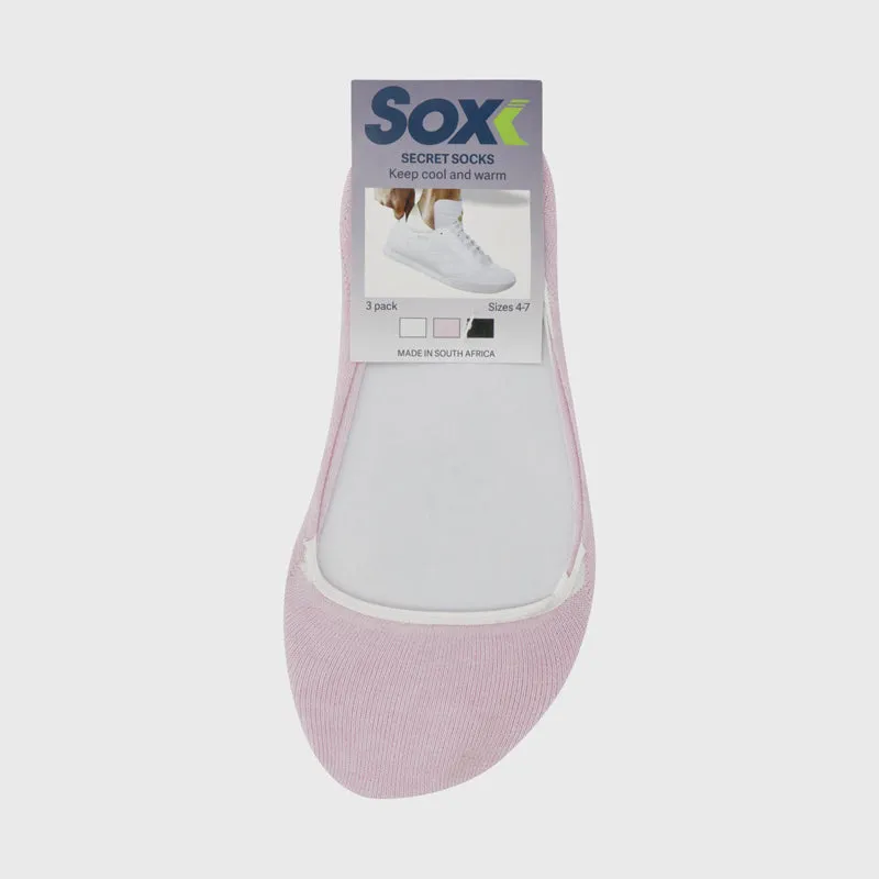 Sox 3 Pack Invisible Socks sold by Tekkie Town product image thumbnail 5