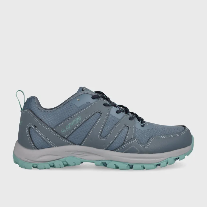 HI-Tec Women's Voyager Outdoor Sneaker Blue/grey _ 181660 _ Blue sold by Tekkie Town