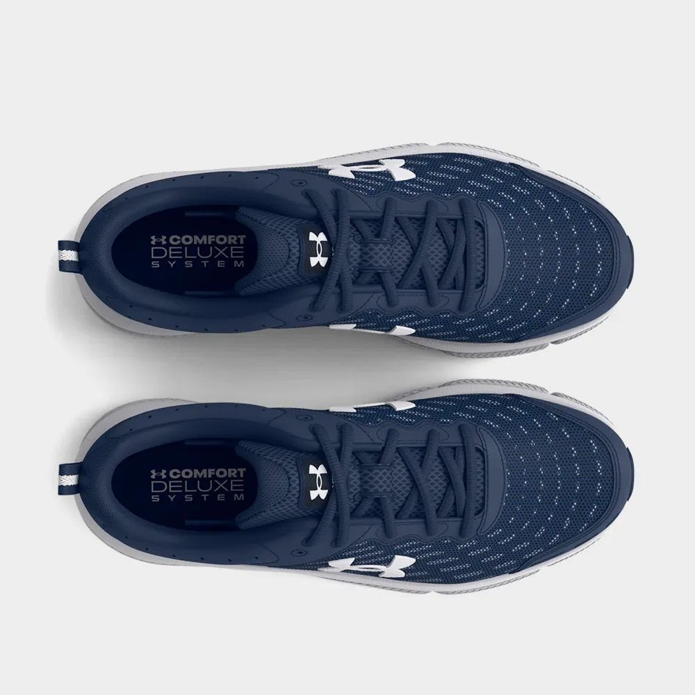 Under Armour Mens Charged Assert 10 Running Blue/blue _ 173682 _ Blue sold by Tekkie Town product image thumbnail 4