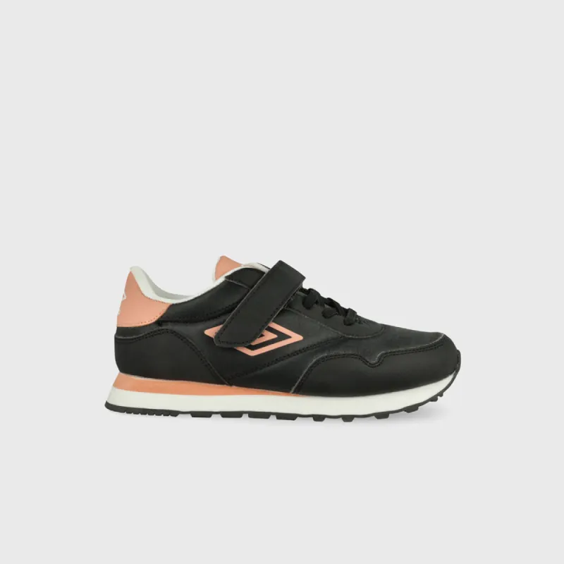 Umbro Girls Nuria Sneaker Black/Pink _ 180411 _ Black sold by Tekkie Town