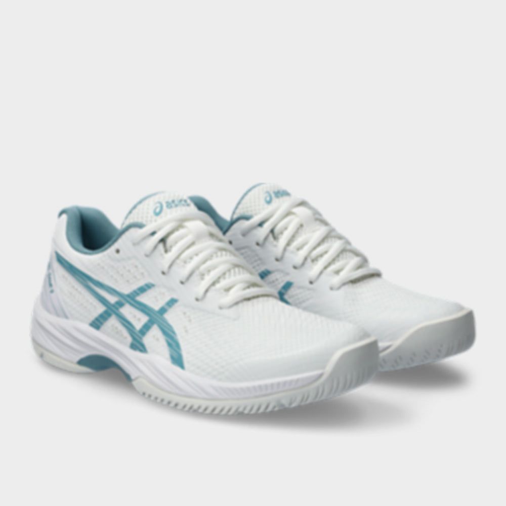Asics Women's Gel Game 9 Court White/blue _ 173927 _ White sold by Tekkie Town product image thumbnail 4