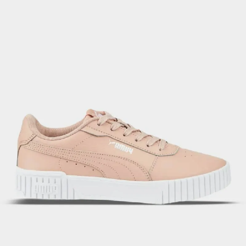 Puma Womens Carina Sneaker Pink/White _ 172080 _ Pink sold by Tekkie Town