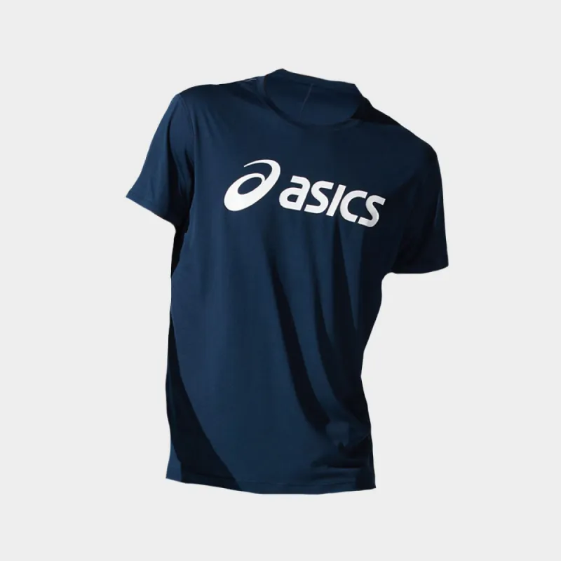 Asics Mens Big Logo Tee Black/White _ 180611 _ Black sold by Tekkie Town